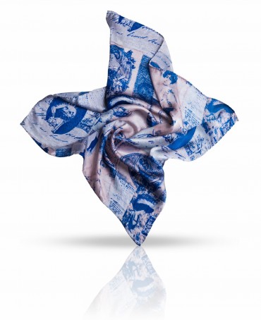 Шейный Платочек Женский SS.KV-POSTE/NAVY